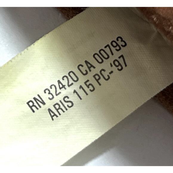 Isotoner Wonder Fit Suede Leather Gloves L/G Camel Brown Fleece Lined Aris 115 - Picture 7 of 7